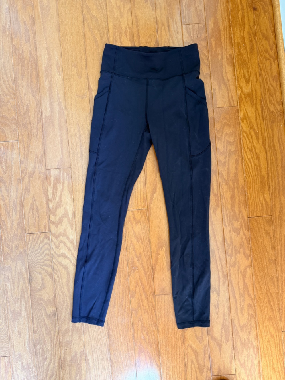 Women’s Lululemon Athletica Black High-Waist Performance Leggings Size 4